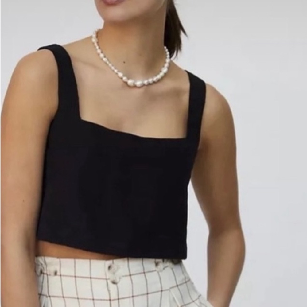 Porridge by Anthropologie linen tank Size Large / Extra Large